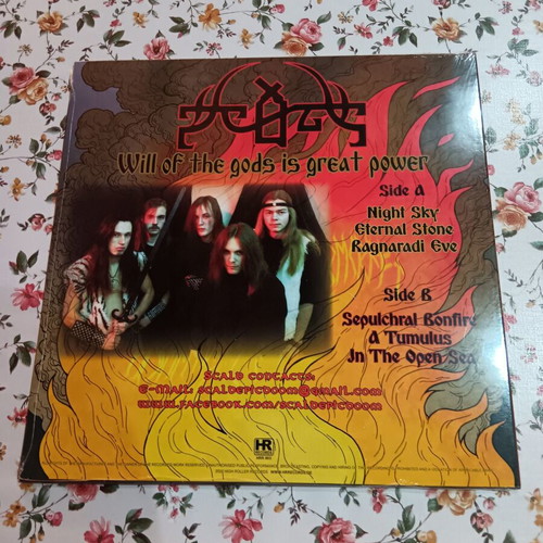 Scald Will of the Gods Bi Color Vinyl New, Doom Metal
