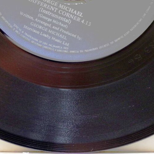 George Michael A Different Corner 7'' vinyl used, pop