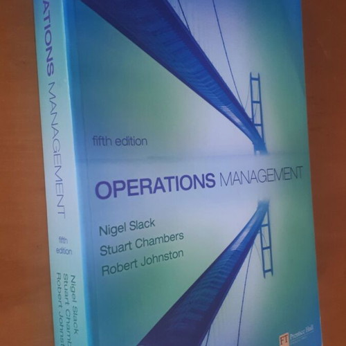 Operations Management 5th Edition like new