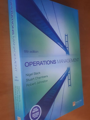 Operations Management 5th Edition like new