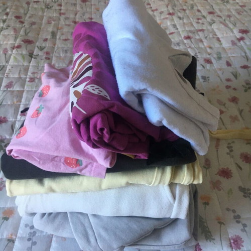Girls' clothing pack used, ages 6-7, winter and summer