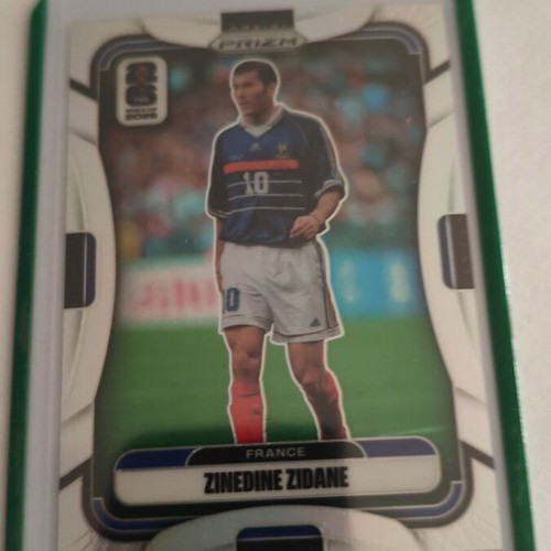 Zinedine Zidane 2026 Panini Prizm FIFA World Cup card new