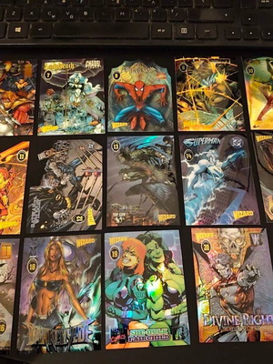 Πακέτο 14 chromium trading cards Wizard σαν καινούργιο