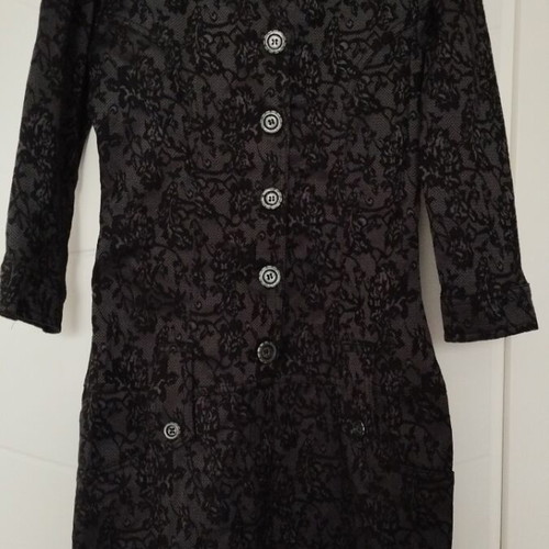 Dress like new, size M, black and gray