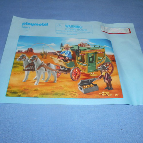 Playmobil 70013 instruction booklet used