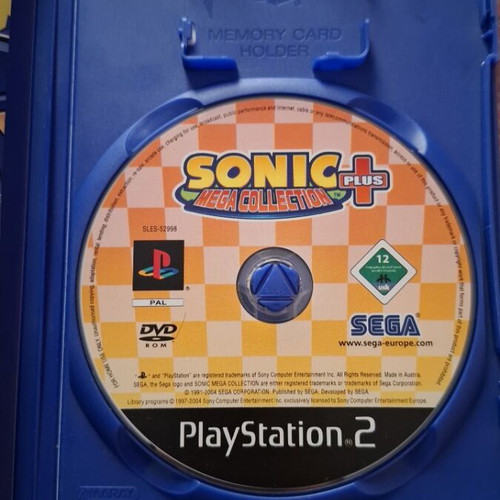 Sonic Mega Collection PS2 game
