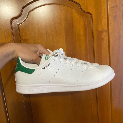 Adidas Stan Smith new, white with green details, size 44.5