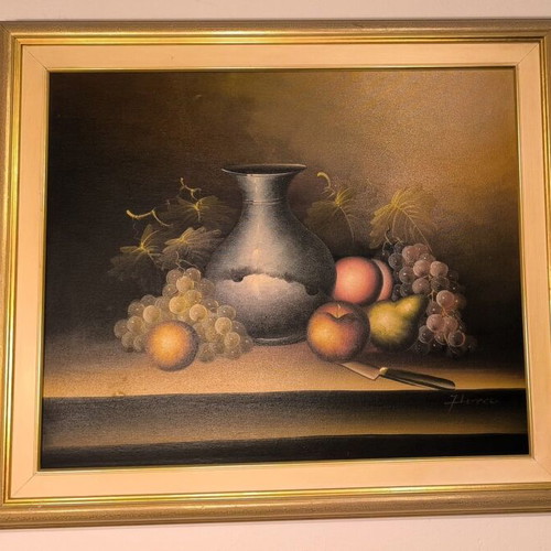 Oil painting still life classic style like new
