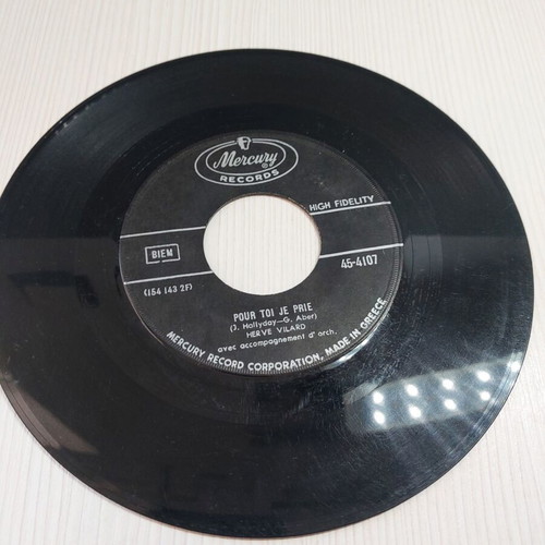 45 rpm vinyl record used