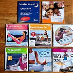  8 cd yoga, autogene training, κοιλιά, ποπό, πλάτη, πονοκεφάλους, ύπνο