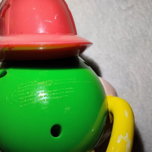 Vintage M&M's dispenser and light up candy fan set used