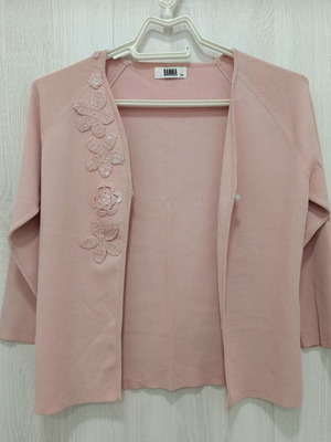 Rannia cardigan in soft pink