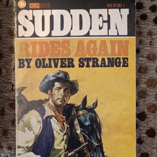 Sudden Rides Again by Oliver Strange used foreign language book