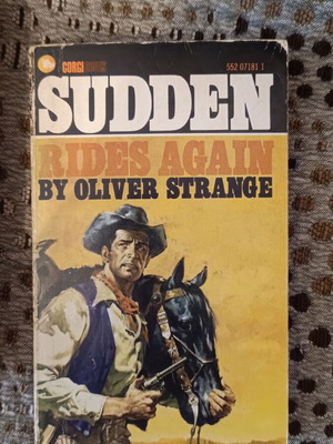 Sudden Rides Again by Oliver Strange used foreign language book