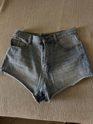 Zara denim shorts like new, size S 36 8, blue