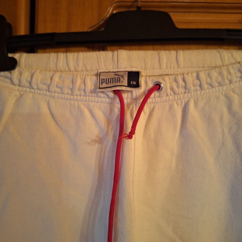Puma kids capri tracksuit like new, white and red, size 176 cm