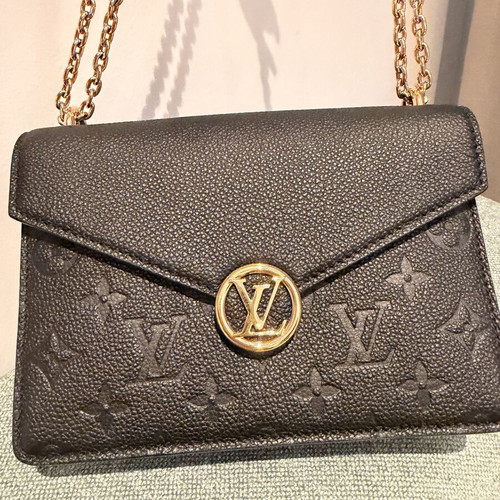 Rosy Wallet on Chain Louis Vuitton new, black and gold