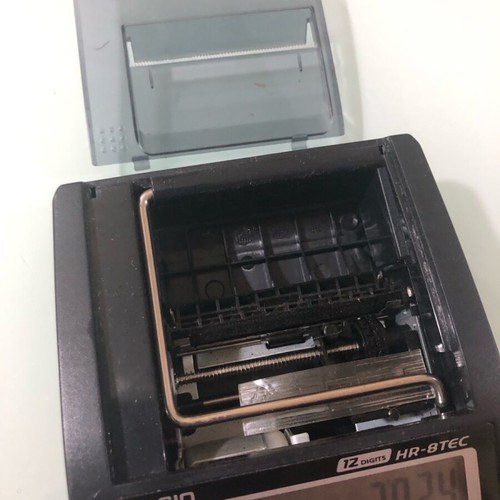 Casio HR-8TEC calculator with printing used