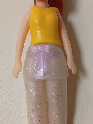 Mattel Polly plastic doll used