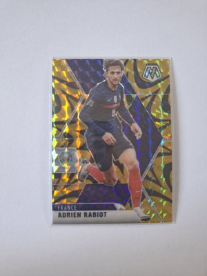 Panini Mosaic UEFA Euro Soccer 2021 Adrien Rabiot Gold Mosaic