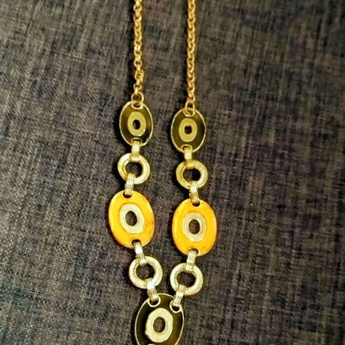 Vintage handmade necklace 28cm