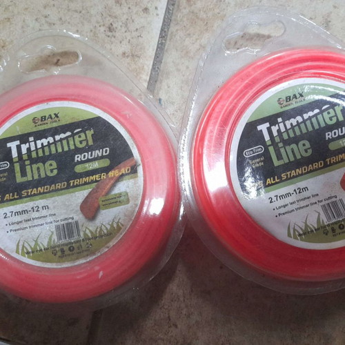 BAX trimmer line 2.7mm x 12 meters, set of 2 new