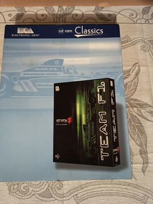 Team F1 PC video game Big Box like new