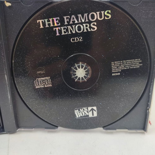 The Famous Tenors 2 CD set Nessum Dorma classical music mint