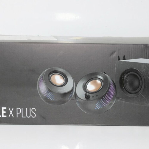 Creative Pebble X Plus 2.1 speaker system restored with Bluetooth 5.3 and RGB
