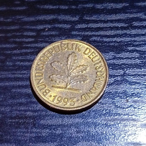 Germany 5 Pfennig coin 1993 like new