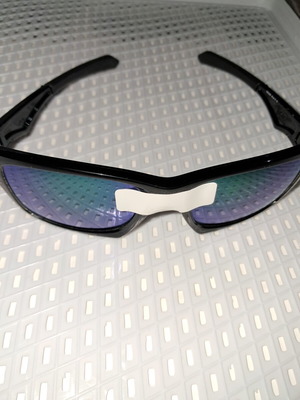 Oakley Jupiter OO9135-05 sunglasses new, polished black frame with Jade Iridium lenses