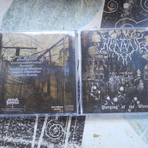 Helvette Purging Of The Worthless CD album limited edition
