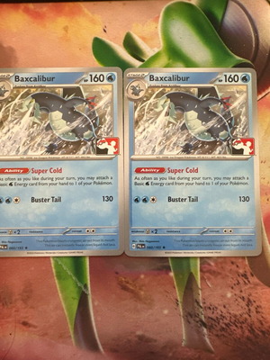 Baxcalibur from prize pack 5, new, non holo