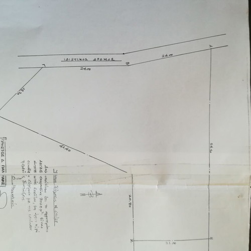 Plot of land in Aspropyrgos Mytoula 1,331 m² buildable urban
