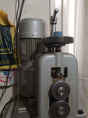 Electric Jewelry Rolling Mill used, F.lli Cavallin, Italian