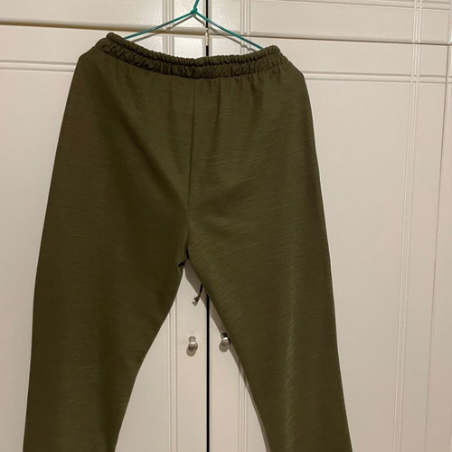 Zara green blouse and pants set like new, pants large, blouse medium