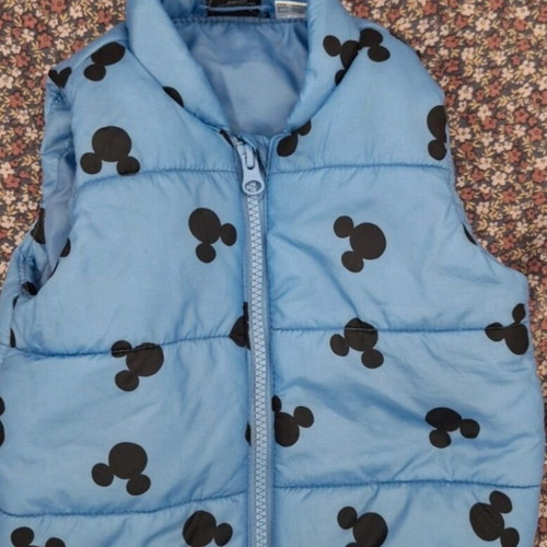 Baby sleeveless padded jacket for 6-9 months