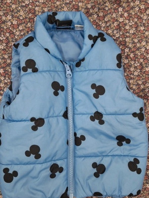 Baby sleeveless padded jacket for 6-9 months