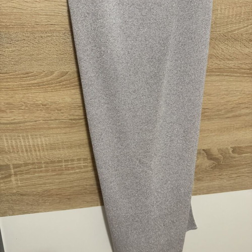 Mango glitter dress like new, grey and silver, size L