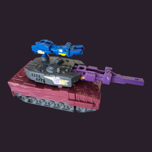 Transformers G1 Quake 1988 Decepticon Targetmaster figure used