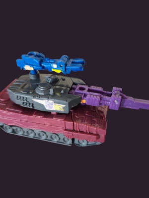 Transformers G1 Quake 1988 Decepticon Targetmaster figure used