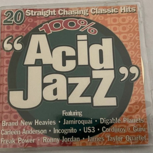 Acid Jazz CD used, 20 classic hits