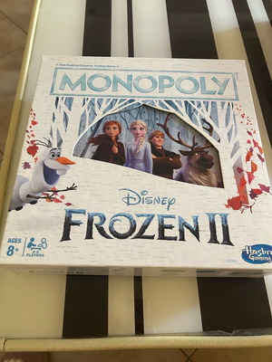 Επιτραπέζιο παιχνίδι Monopoly Frozen σπάνια αγγλική έκδοση σαν καινούργιο