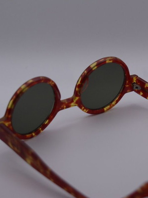 Robert la Roche Mod. S72 red and yellow sunglasses new
