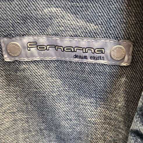 Fornarina Vintage Denim Jacket Y2K 90s, size M, blue
