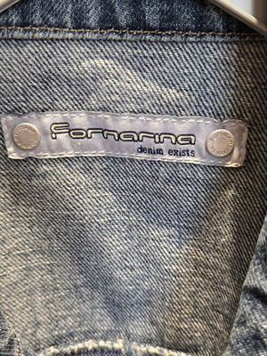 Fornarina Vintage Denim Jacket Y2K 90s, size M, blue