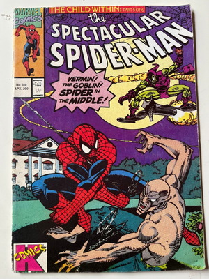 Spider-Man 588 (1992) Marvel Comics used, Kampanas Editions