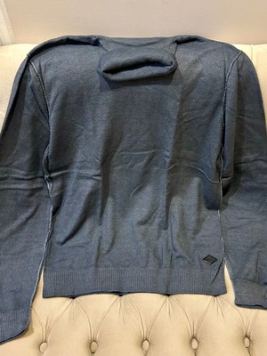 Replay knitted turtleneck gray size XL like new