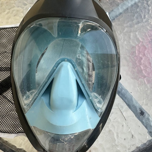 Full face sea mask like new with case