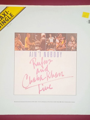 Δίσκος βινυλίου Chaka Khan & Rufus Ain't Nobody Maxi-Single σε πολύ καλή κατάσταση